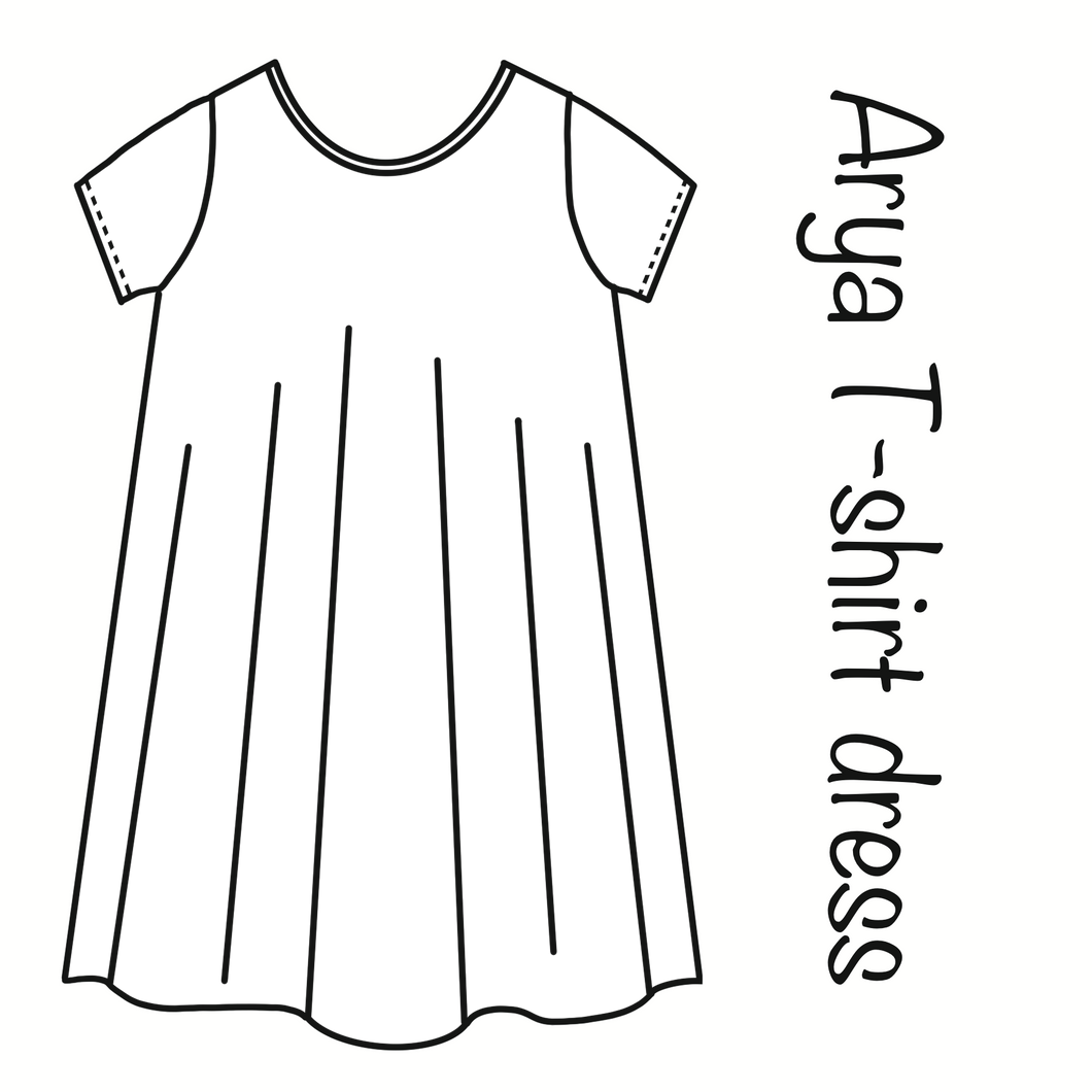 Arya T-shirt dress